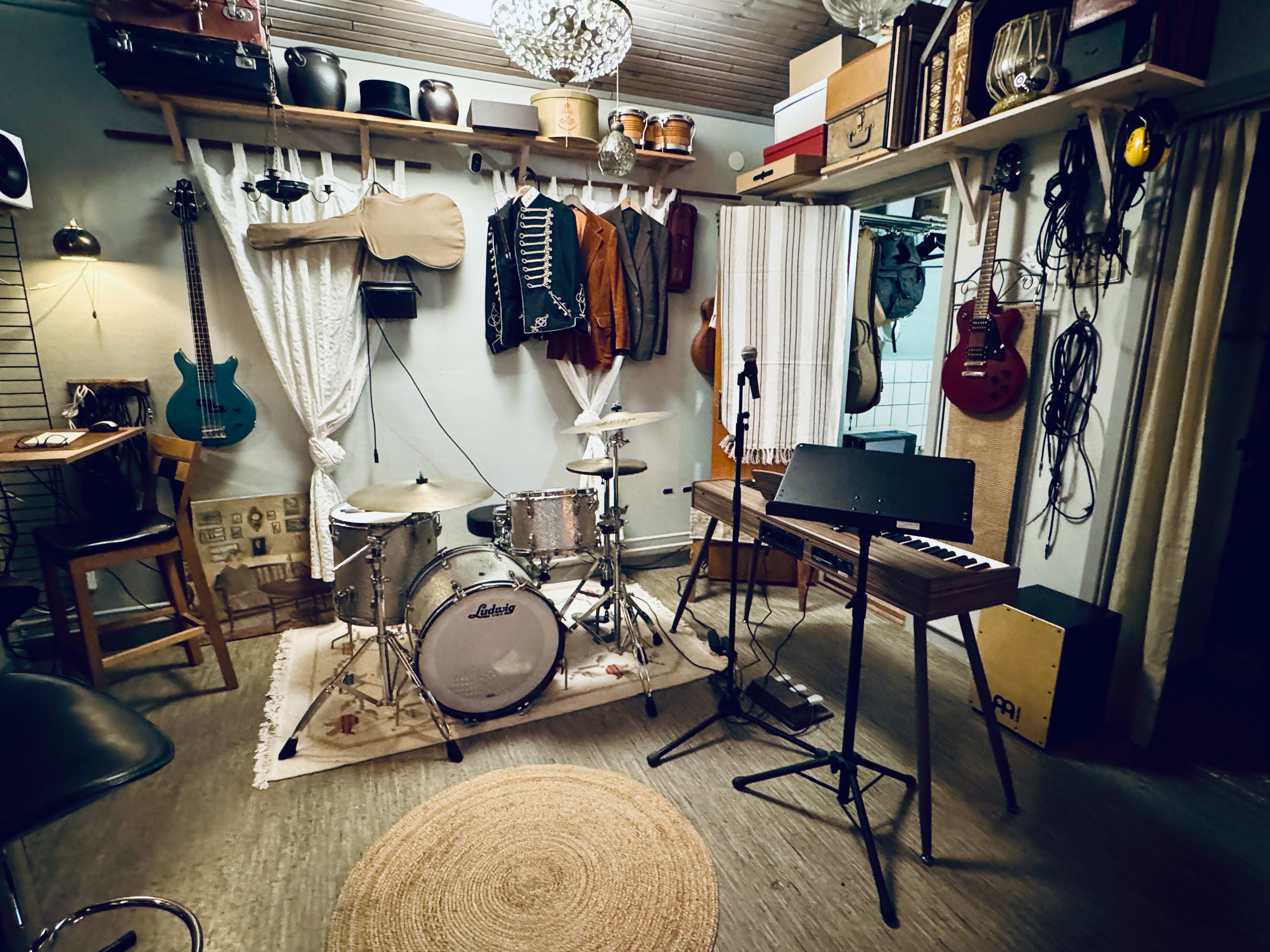 Philip Staiger in the studio